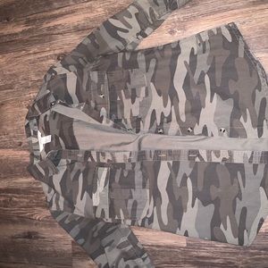 Camp button up jacket